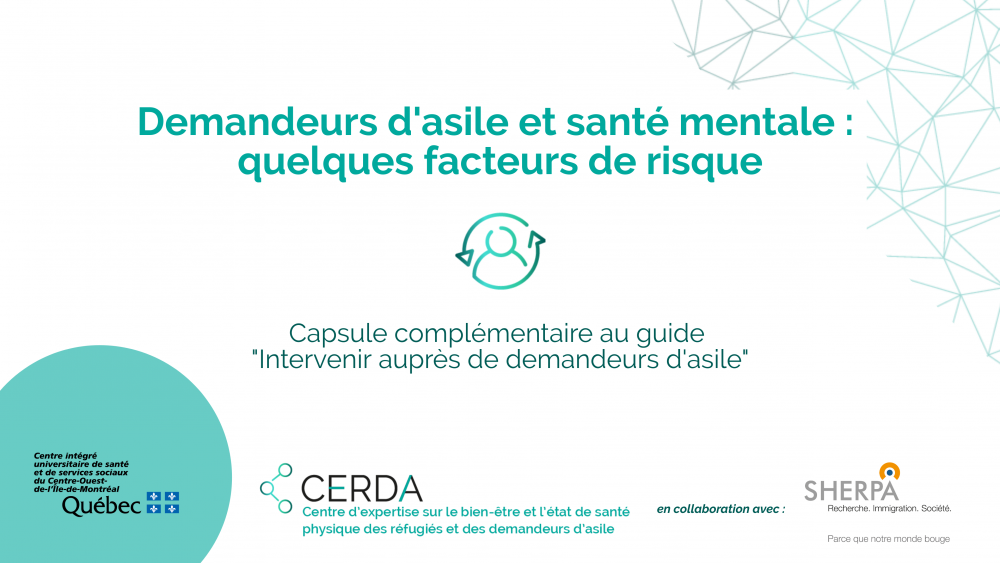 Demandeurs D'asile Et Santé Mentale : Quelques Facteurs De Risque ...