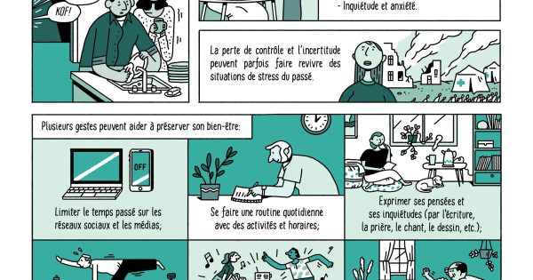 BD pour adultes : Coronavirus, mon bien-être en terre d’accueil