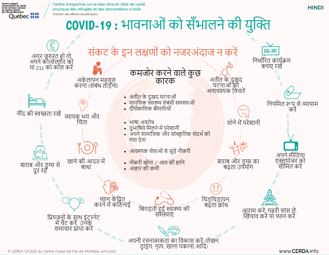INFO - COVID-19 : des clés pour gérer ses émotions - Hindi