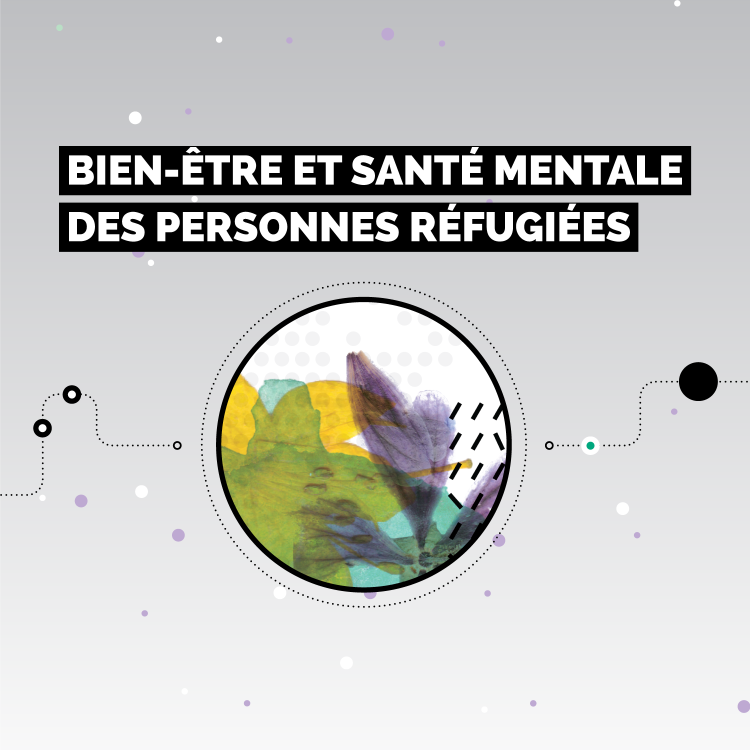 Logo - Bien-être et la santé mentale des personnes réfugiées