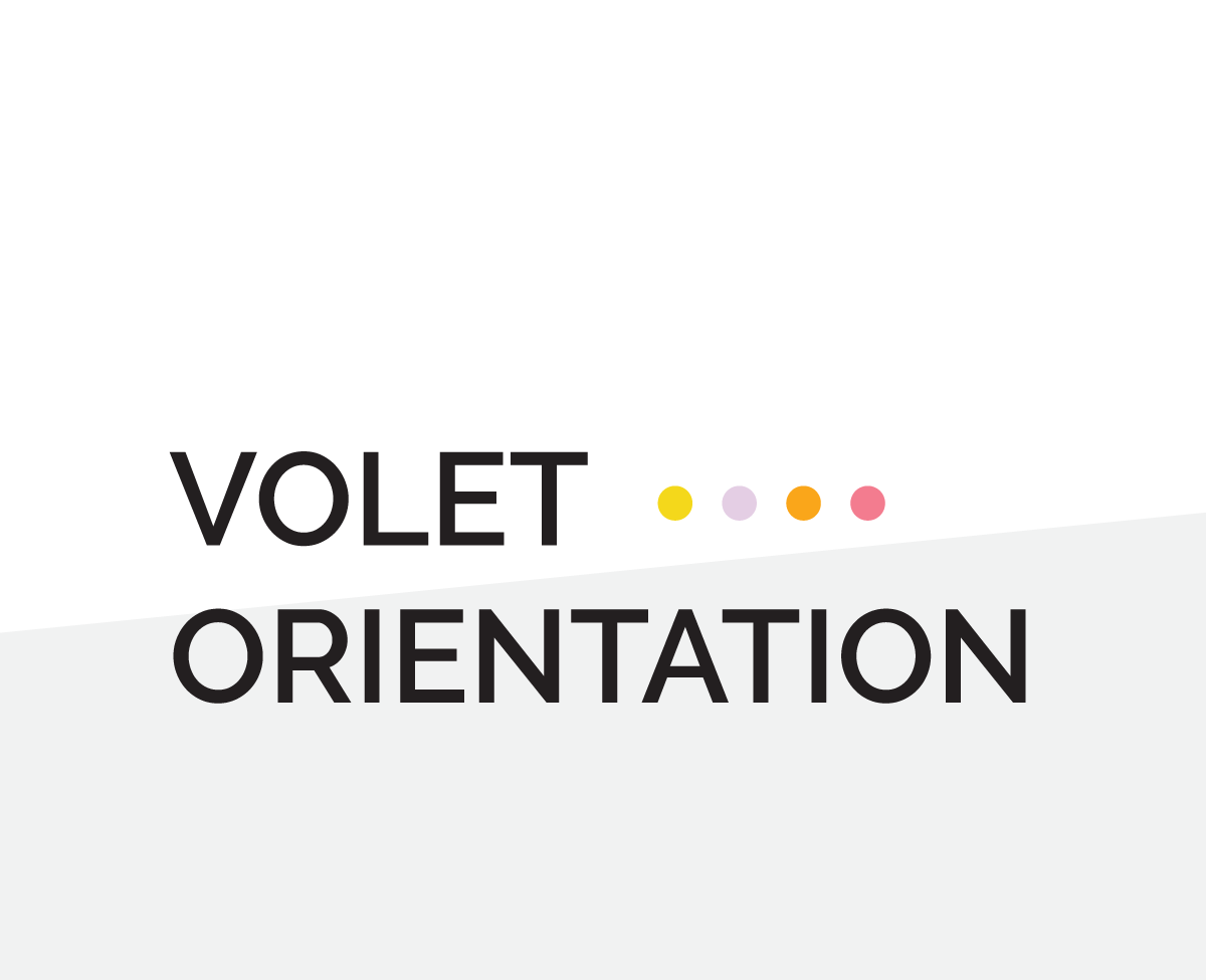 Volet Orientation