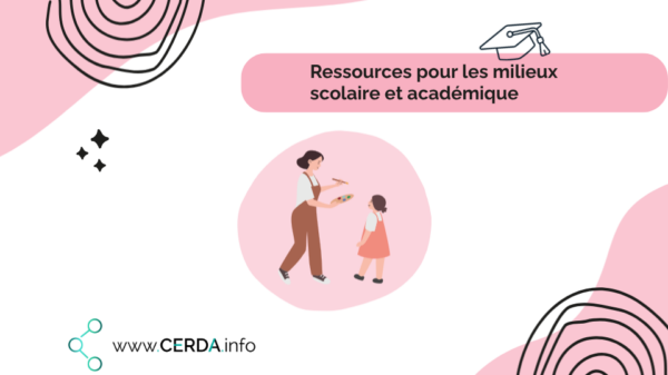 Outils pour les milieux scolaire et académique